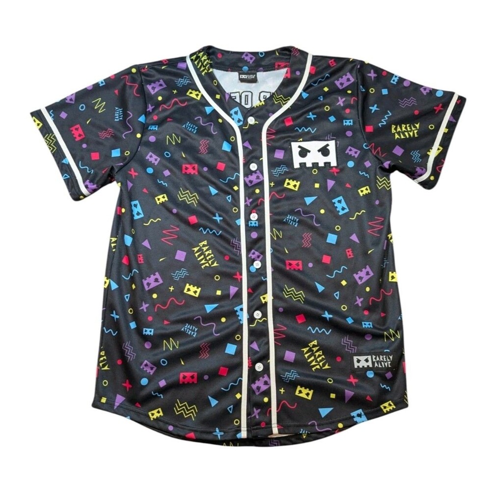 Barely Alive EDM Electronic Music Jersey Black X-large XL Limited